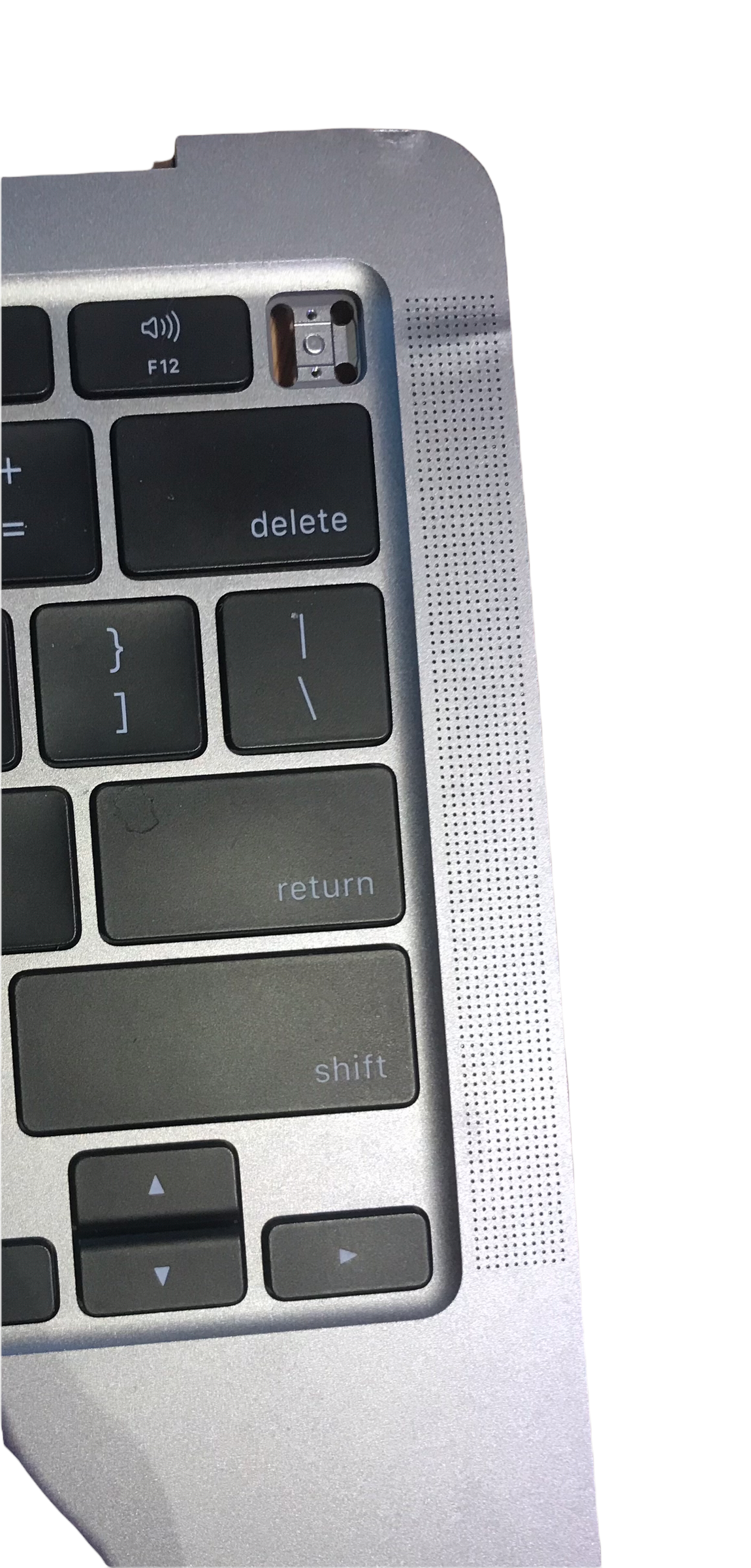 Used Replacement MacBook Air A2179 13" 2020 Gray Top Case w/ Keyboard