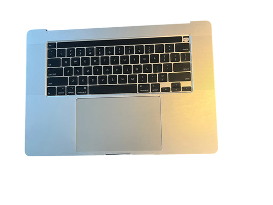Used Replacement MacBook Pro 16" A2141 Silver Top Case, Keyboard+