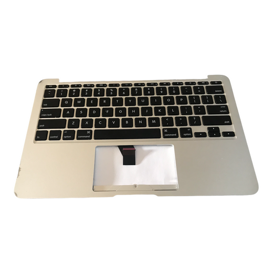 Replacement Used Top Case Keyboard for Apple MacBook Air A1370 2012 11" Silver