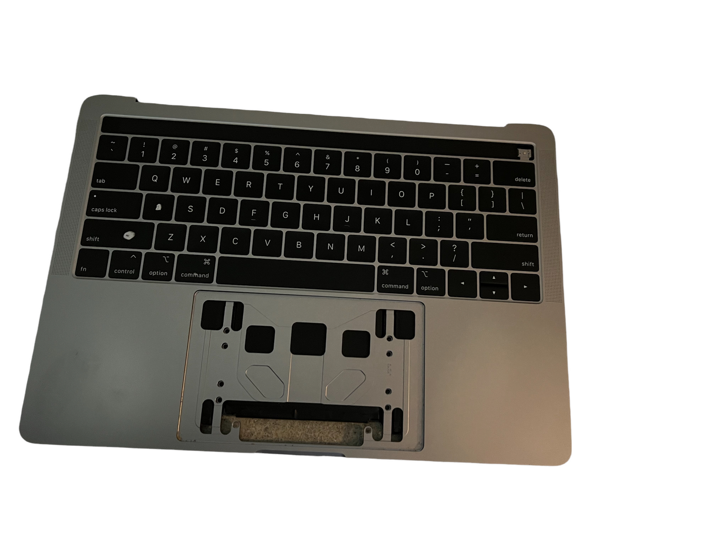 Used Replacement MacBook Pro 13" A2159 Space Gray Top Case W/ Keyboard +