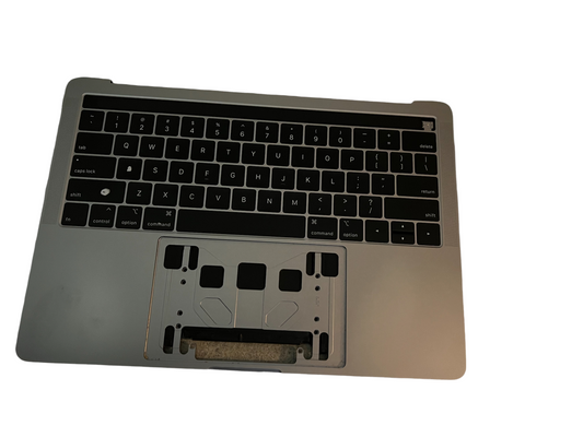Used Replacement MacBook Pro 13" A2159 Space Gray Top Case W/ Keyboard +
