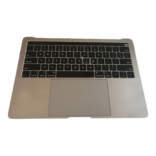 Used Replacement 2019 Gray Apple MacBook Pro A1989 13.3 inch Top Case w/ Keyboard