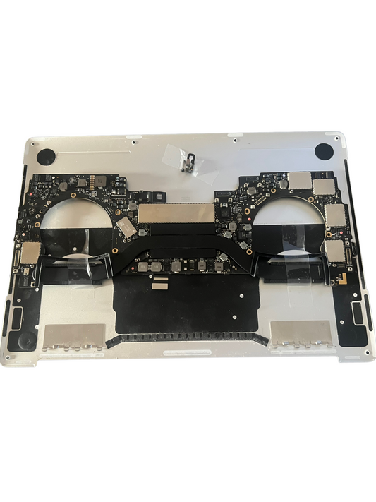Used 13" 2017 Apple MacBook Pro A1706 Logic board (Motherboard)+ bottom case + Touch ID
