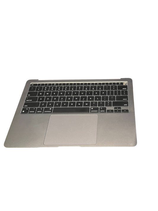 Used Replacement Apple MacBook Air 13" (M1, 2020) A2337 Space Gray Top Case / Keyboard
