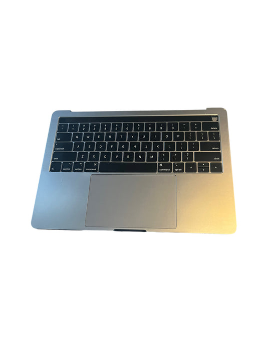 Used Replacement MacBook Pro 13" A2159 Space Gray Top Case W/ Keyboard +
