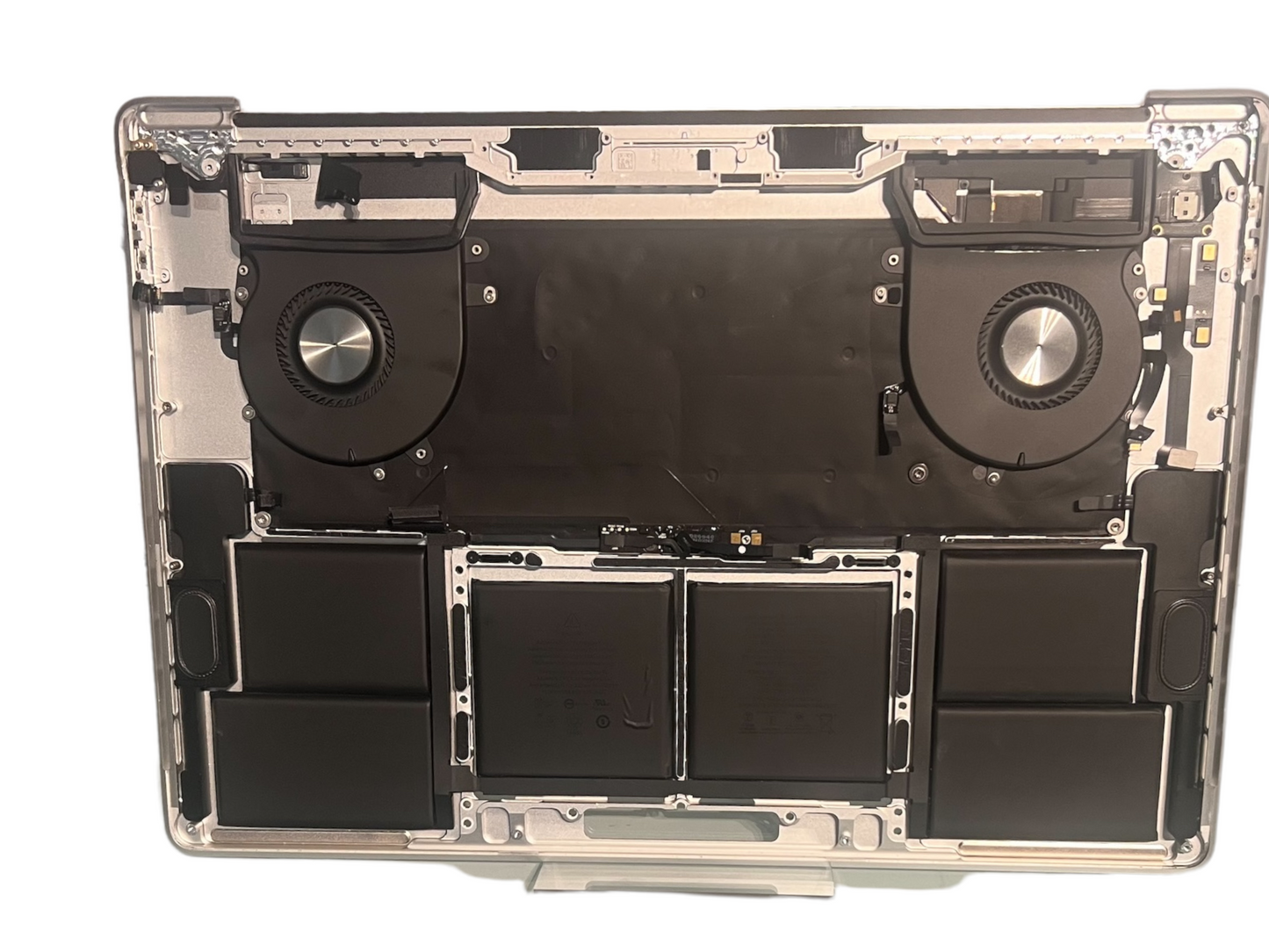 Used Replacement MacBook Pro 16" A2141 Silver Top Case, Keyboard+