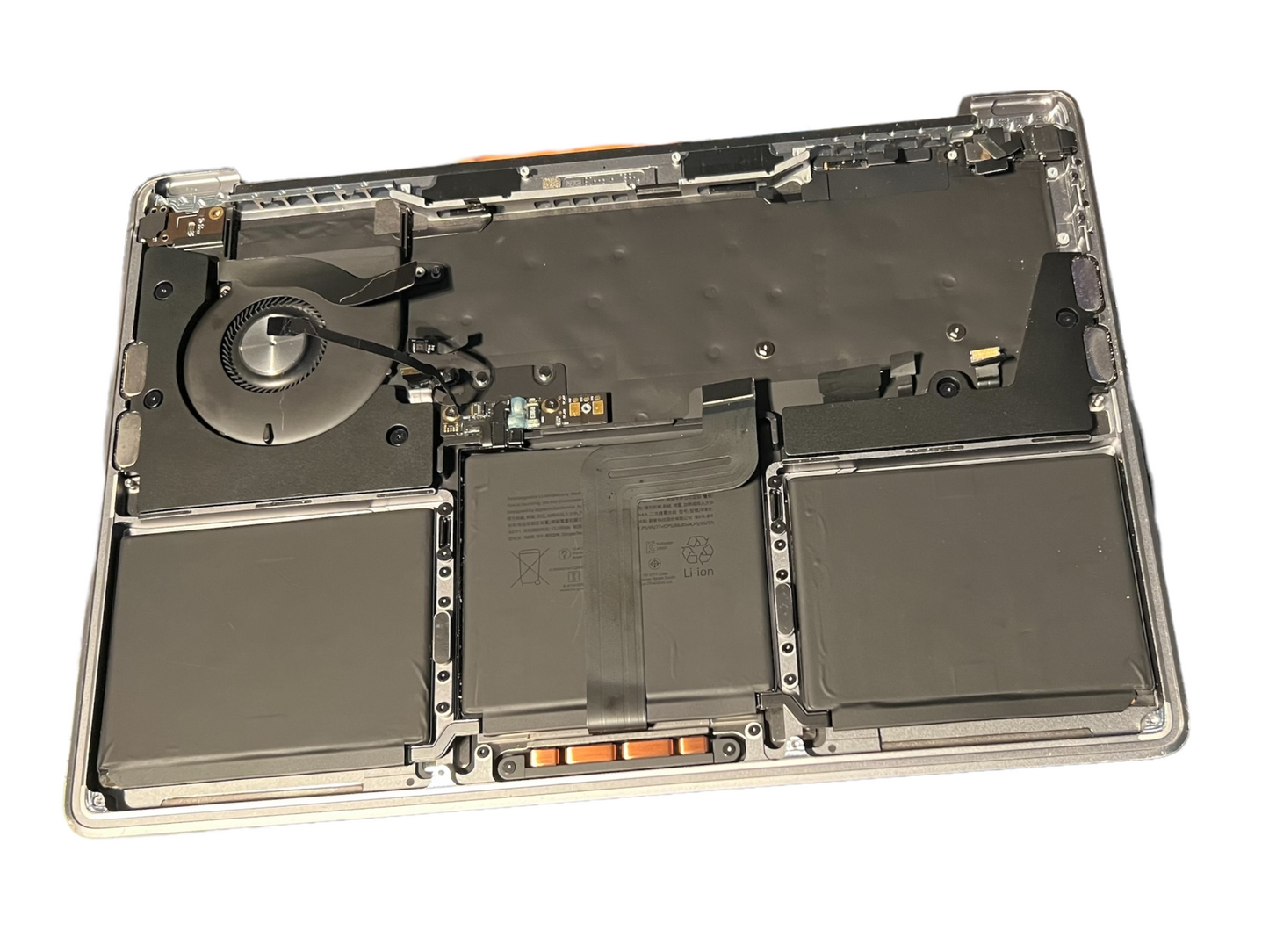 Used Replacement Apple MacBook Pro 13" A2338 Space Gray Top Case / Keyboard